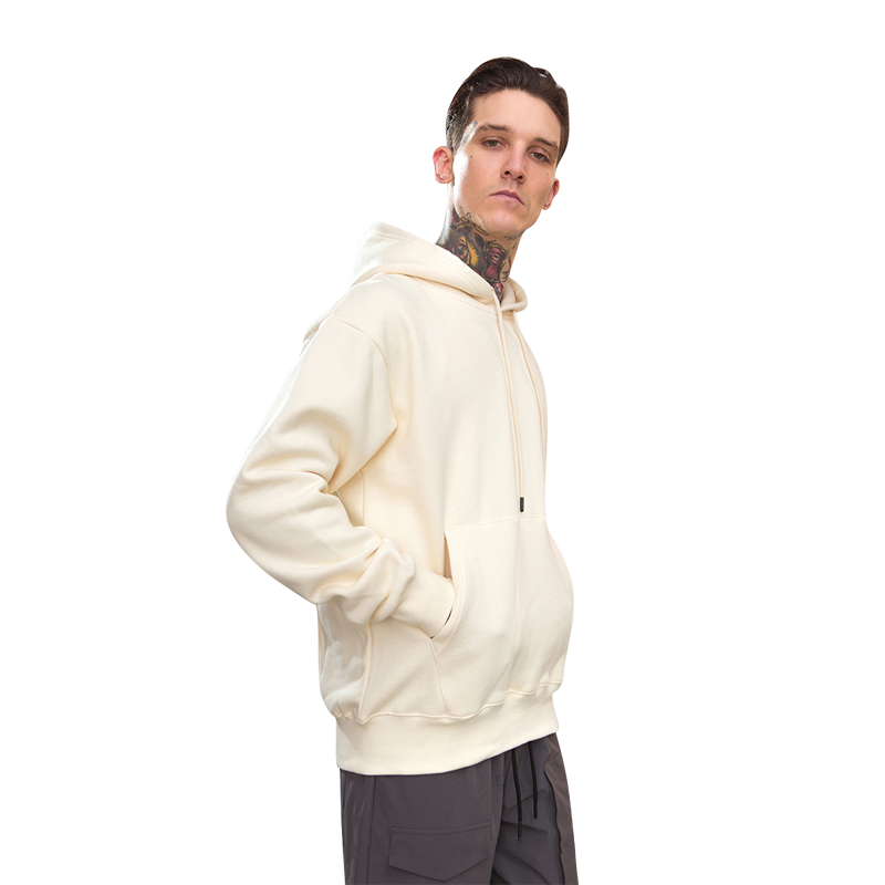 MBC Bamboo Training Hoodie - Cream - Made By Compression - Athletic Apparel
